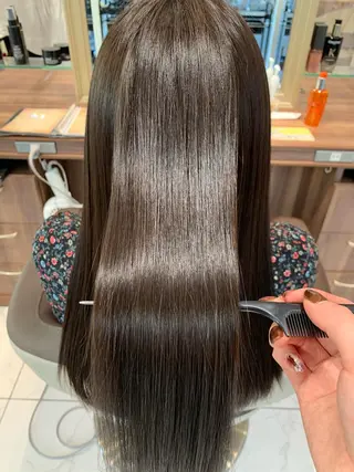 ロング 大澤 碧のヘアスタイル