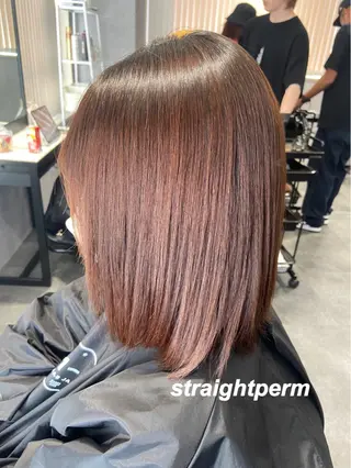 ミディアム パーマ プルエクステ/インナ ーカラー🦊はるなのヘアスタイル