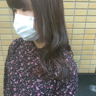 ロング カラー しのはら まどかのヘアスタイル