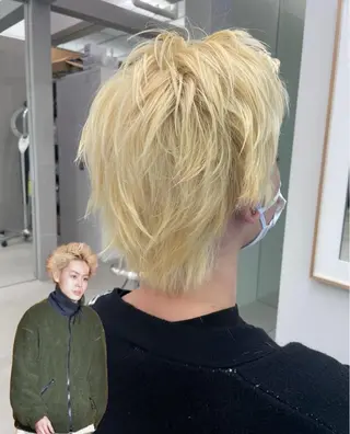 ショート カラー ショート/レイヤー / kure🌼のヘアスタイル