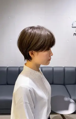 ショート カラー nex the salon coall所属・🫧似合わせショート イシダ🫧のヘアスタイル