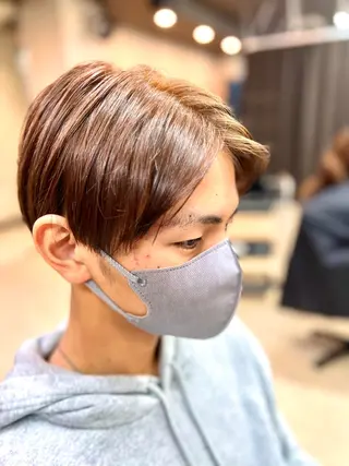 ショート カラー メンズ men's&ladys J'sGrace【メンズアンドレディース ジェイズグレイス】所属・🌻J'sGrace /JUMA🌻のヘアスタイル