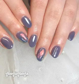 ショート watanabe miyuuのネイルデザイン