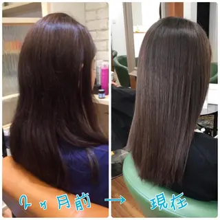 ロング カラー courage所属・kanako カナコのヘアスタイル