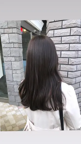 ミディアム La fith hair rond 立川店所属・kyosuke 透明感カラーのヘアスタイル