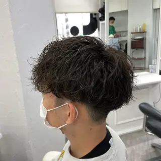 パーマ メンズ ✨️ツイスパ波巻き特 化小杉澪生✨️のヘアスタイル