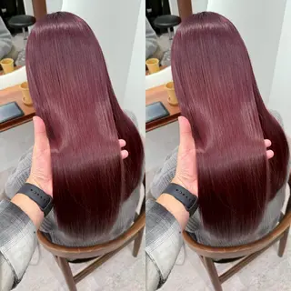 ロング カラー 🎨立川ブリーチ/ moc🍀shuriのヘアスタイル