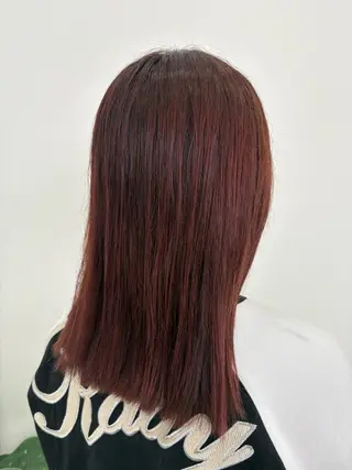 カラー 佐川 向日葵のヘアスタイル