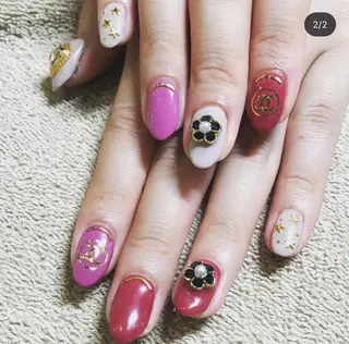 ネイル マルサンカクシカク所属・○△□ 守口市のネイルデザイン