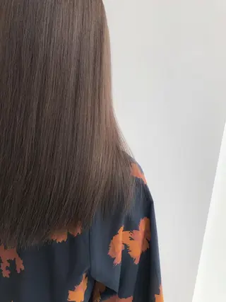 ミディアム カラー Hair mission【ヘアーミッション】心斎橋所属・エクステ／レイヤー 落合/心斎橋のヘアスタイル