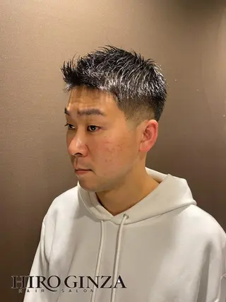ショート 大泉 和也のヘアスタイル