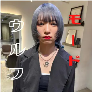 ミディアム 【ロングウルフカット 姫カット】伊藤裕哉のヘアスタイル