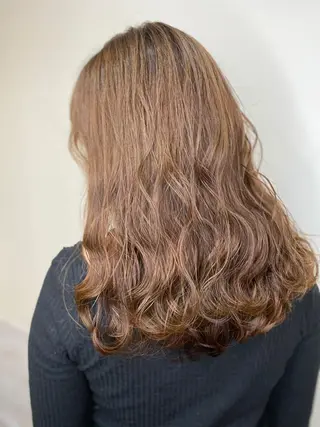 ロング カラー ヘアアレンジ アイラッシュ/美容室 個室/瀬戸 一菜のヘアスタイル