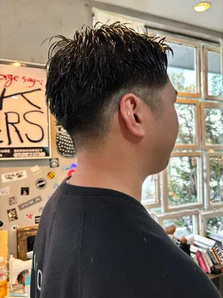 ショート メンズ 中目黒メンズ刈り上げ Harunaのヘアスタイル