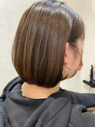 ショート カラー 透明感カラー💎 AYAのヘアスタイル