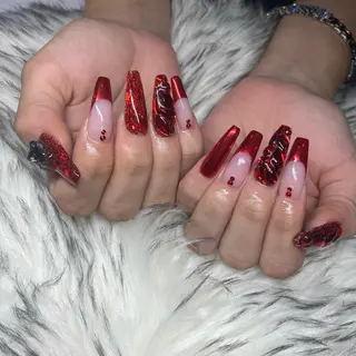 ネイル la vie  Luire所属・la vie Luire ｱｽｶのネイルデザイン