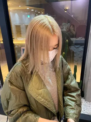 カラー 艶感透明感カラー🤍 hinaのヘアスタイル