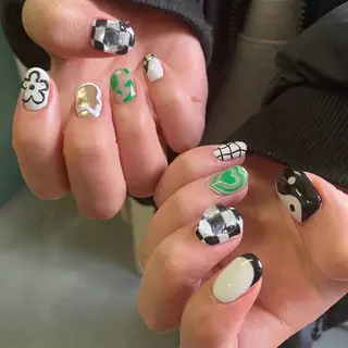 ネイル 小川 柚香のネイルデザイン