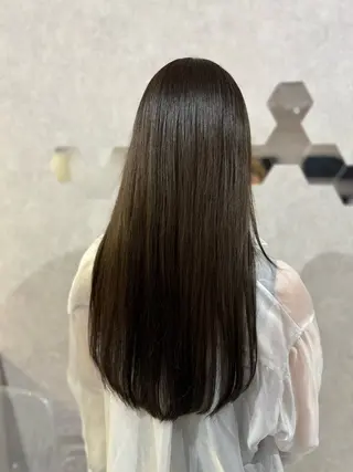 セミロング カラー 韓国ヘアー🦄ྀི オタク美容師🌈山本のヘアスタイル