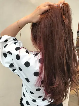 ロング カラー 艶髪育成サロン 京橋　shinのヘアスタイル