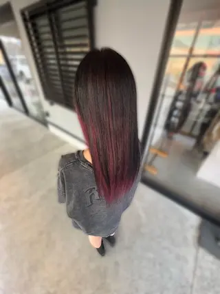 ロング カラー 西川 璃乃朱のヘアスタイル