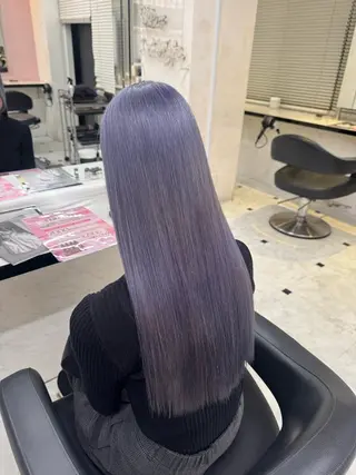 ロング カラー ヘアアレンジ 🥀レイヤー×ハイト ーントレンドヘア🥀のヘアスタイル