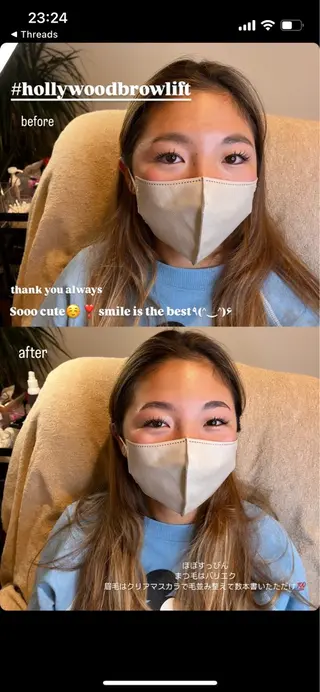 アイブロウ CAMELLIA カメリアのマツエク・マツパデザイン