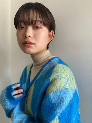 ショート カラー riria/ボブ /ブラウンカラー🎀のヘアスタイル