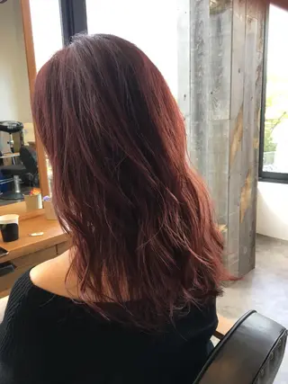 ミディアム ヘアアレンジ current所属・✨カット美容師 💡高橋優也💡のヘアスタイル