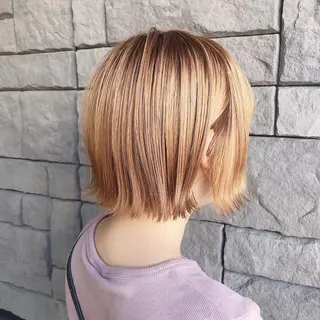 ショート カラー 店長/mao/ 前髪/顔周りカットのヘアスタイル