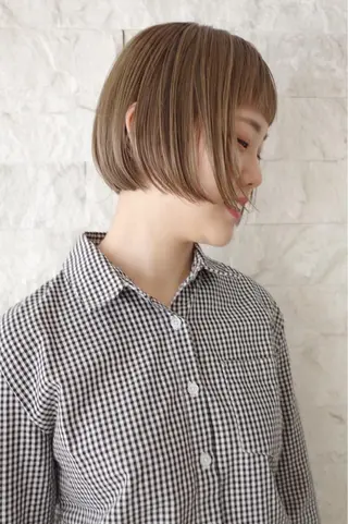 ショート カラー suvvy hairsalonのヘアスタイル