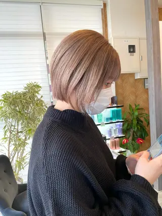 ショート 田中   麗彩也のヘアスタイル