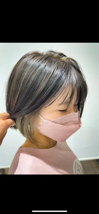 ショート カラー 朝倉 海斗のヘアスタイル