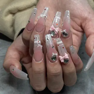 ネイル IROHA NAIL Kurumi🪽🫧のネイルデザイン