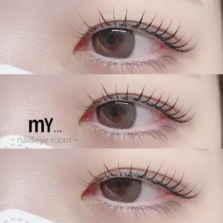 マツエク・マツパ mY... nail&eyeのマツエク・マツパデザイン