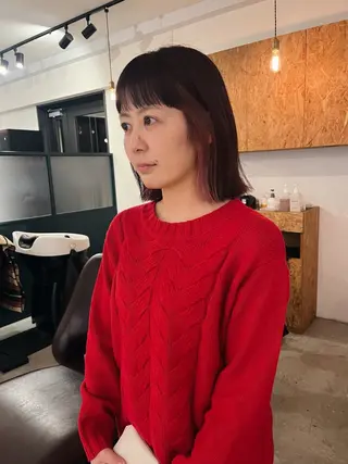 カラー 暖色/パーマ 🌼クニトウメイのヘアスタイル