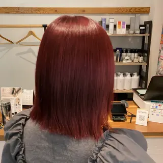 ミディアム カラー 海琉/ハイトーン/ 透明感カラー💛のヘアスタイル