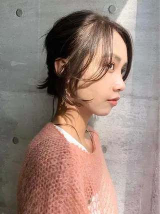 ミディアム 森綱 悠 /栄/ボブのヘアスタイル