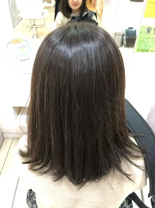 セミロング カラー 🤎ベージュカラー/ 髪質改善/山岸🤎のヘアスタイル