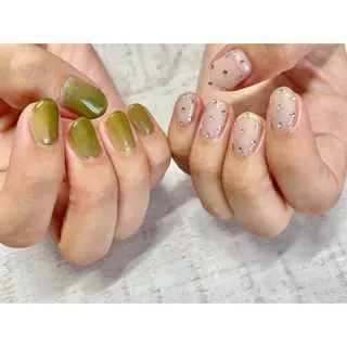 ネイル 𖡼 yumenoのネイルデザイン