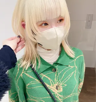 ミディアム カラー Amelie所属・Amelie yunのヘアスタイル