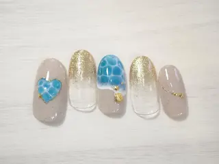 ネイル トップネイリスト Ribbon立川店のネイルデザイン