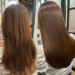 セミロング カラー ［パサつき改善］＊ 髪質改善ケアサロン＊のヘアスタイル