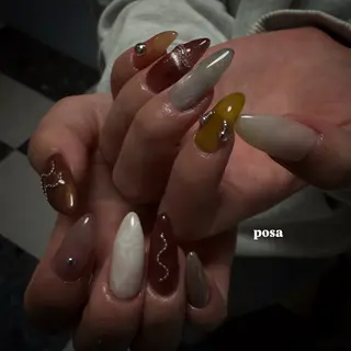 ネイル posa nail モエミのネイルデザイン