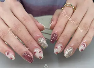 ネイル 神田 ココナッツのネイルデザイン