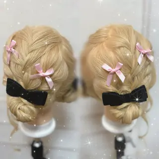 セミロング linette所属・🐩推し活🐩 FUTABA🍒のヘアスタイル