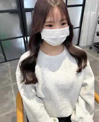 ロング カラー newi梅田🫧韓国 ヘア🫧sakiのヘアスタイル