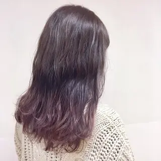 セミロング カラー パーマ ヘアアレンジ 【Sweep】おじま のぞみのヘアスタイル