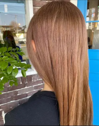 ロング カラー ASGROW'eclat(帯山店)所属・須惠 優理愛のヘアスタイル