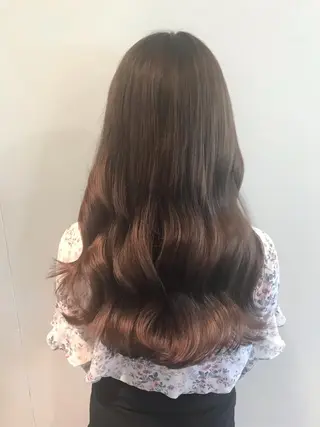 ロング カラー knock【ノック】所属・烏丸韓国ヘア🇰🇷 ayaka🎀のヘアスタイル